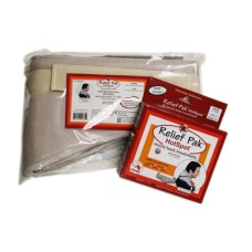Relief Pak HotSpot Moist Heat Pack and Cover Set - Neck Pack with Terry with Foam-fill Cover