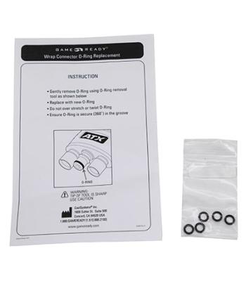 Game Ready GRPro 2.1 Accessory - Wrap Replacement O-Rings (Includes 5 O-Rings)