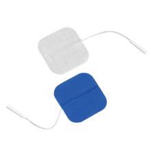 Dura-Stick Premium Electrode, 2" Square, stainless steel mesh, blue gel, 40/case