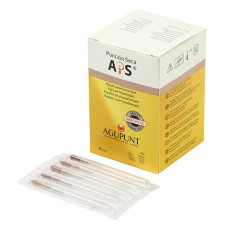 APS, Dry Needle, 0.25  x 30mm, Brown tip, box of 100