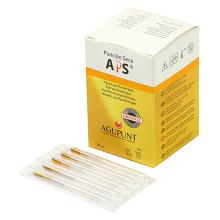 APS, Dry Needle, 0.30 x 30mm, Gold tip, box of 100