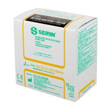 SEIRIN J-Type Acupuncture Needles, Size 2 (0.18mm) x 40mm, Box of 100 Needles