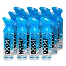 Boost Oxygen, Peppermint, Large (10-Liter), Case of 12