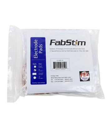FabStim Electrode, 2" Round, 40/bag (10 sheets of 4)