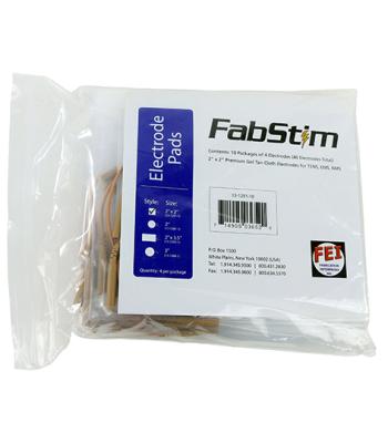 FabStim Electrode, 2" Square, 40/bag (10 sheets of 4)