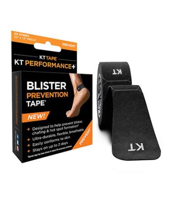 KT Performance+, Blister Prevention Tape (30 each), Black