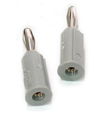 Mettler Pin to Banana Adapter Plug, Grey - set of 4