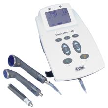 Mettler, Sonicator 740x Ultrasound Device, dual frequency 1&3MHz, 3 applicators (1, 5, 10 cm2 heads)