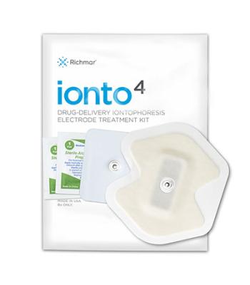 Ionto4, Electrode Iontophoresis Kit, Large, Case of 12