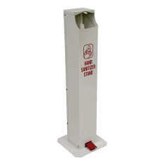 Pedal Activated Hand Sanitizer Stand, Square Unit (For Gallons)