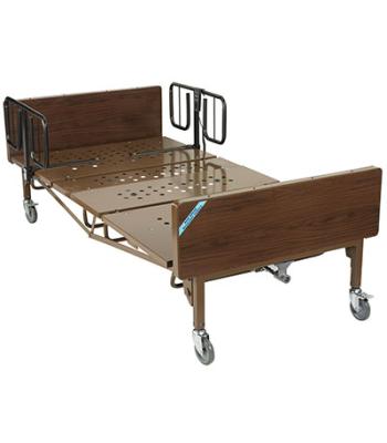 Drive, Full Electric Heavy Duty Bariatric Hospital Bed, with 1 Set of T Rails