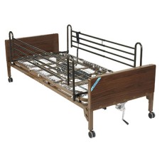 Drive, Delta Ultra Light Full Electric Hospital Bed with Full Rails