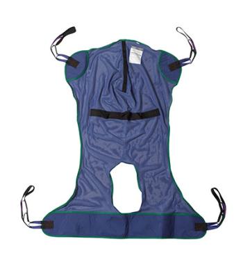 Drive, Full Body Patient Lift Sling, Mesh with Commode Cutout, Extra Large