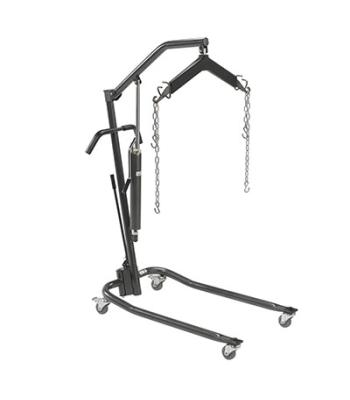 Drive, Hydraulic Patient Lift, 6 Point Cradle, 3" Casters, Silver Vein