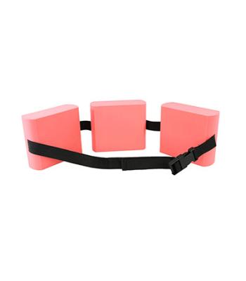 CanDo swim belt with three oval floats, red
