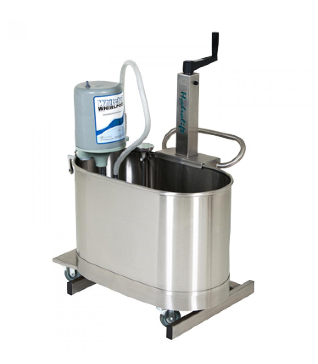 HydroLift hi-lo whirlpool lift with 15 gallon extremity tank (E-15-M)