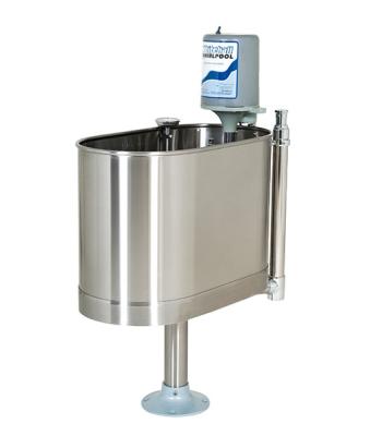 Extremity stationary whirlpool with stand, E-22-SP 22 gallon, 32"Lx15"Wx25"D