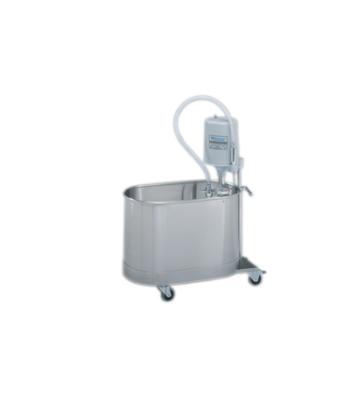 Extremity mobile whirlpool with stand, E-15-MU, 15 gallon, 25"Lx13"Wx15"D