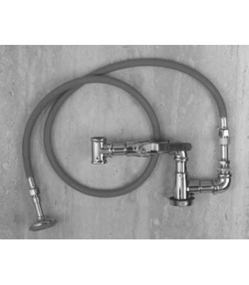 Whirlpool tank wash-out hose assembly