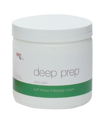Deep Prep Massage Cream - ultra care, 15 oz jar
