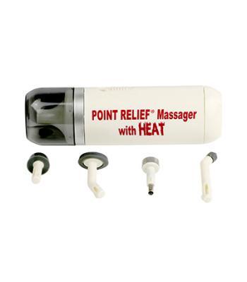Point-Relief Mini-Massager with Heat and Accessories, 25-pack