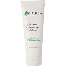 Sombra, Natural Massage Cream, 8 oz.