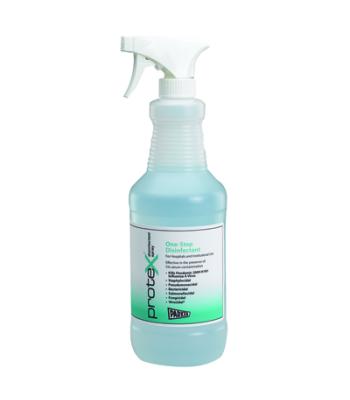 Protex, Disinfectant Spray Bottle, 32 oz., Box of 6