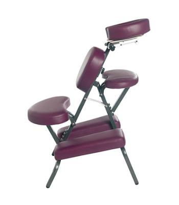 Portable massage chair - Burgandy