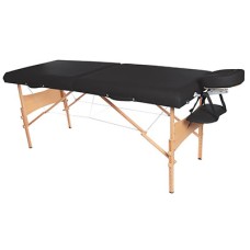 Deluxe massage table, 30" x 73", black