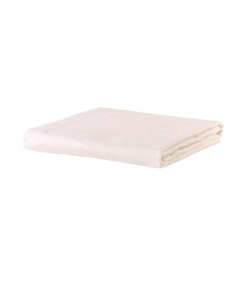 Massage Sheet Set - Includes: Fitted, Flat and Cradle Sheets - Cotton Flannel - White