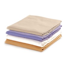 Massage Sheet Set - Includes: Fitted, Flat and Cradle Sheets - Cotton Poly - Dakota Blue
