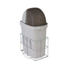 Detecto, Waste Bin with Accessory Rail for Rescue Cart