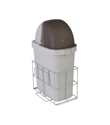 Detecto, Waste Bin with Accessory Rail for Whisper Cart