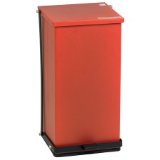 Detecto, Step-On Can, 100 Qt, Red