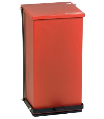 Detecto, Step-On Can, 100 Qt, Red