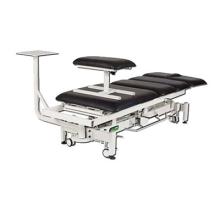 MedSurface Traction Hi-Lo Treatment Table with Stool, Black, 110V