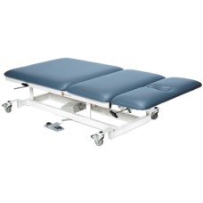 Treatment Table - 3 Section Top, 76"L x 36"W x 22-38"H, 800 lb capacity, 220V, Crated