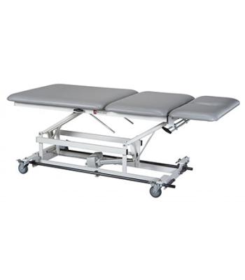 Treatment Table - 3 Section Top w/Non-elevating center, Bariatric 34"W, 220V, Crated