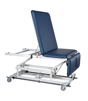 Treatment Table - 3 Section Top w/Non-elevating center, Bariatric 40"W, 220V, Crated
