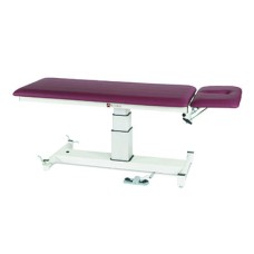 Armedica Treatment Table - Motorized Pedestal Hi-Lo, 2 Section, Pre-Natal Cutout & Insert, 220V