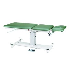 Armedica Treatment Table - Motorized Pedestal Hi-Lo, 4 Section, 3 Piece Head Section