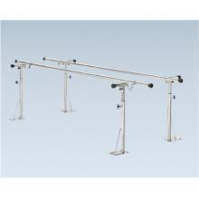Parallel Bars, floor mounted, height and width adjustable, 10' L x 6" W x 26" - 44" H