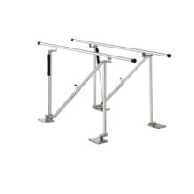Parallel Bars, floor mounted, height adjustable, 12' L x 22.5" W x 31" - 41" H