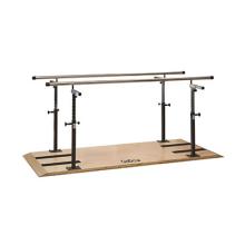 CanDo Platform Mounted Parallel Bars, Height & Width Adjustable, 400 LB Capacity, 7'