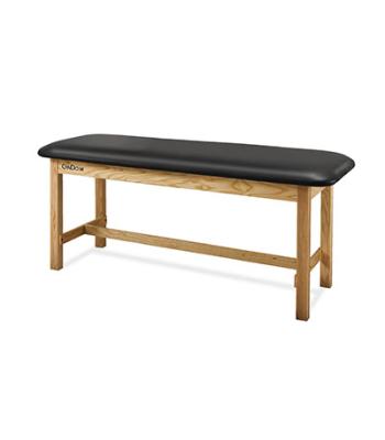 CanDo Treatment Table H-Brace w/Flat Top, 400 LB Capacity, 72"L x 27"W x 31"H