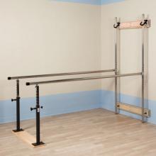 CanDo Wall Mounted Folding Parallel Bars, 7'