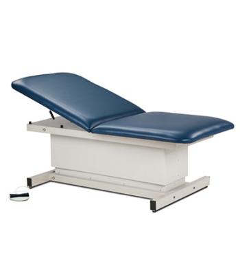 Clinton, Bariatric Treatment Table, 2-Section, Motorized Hi-Lo, Adjustable Backrest, 34"W
