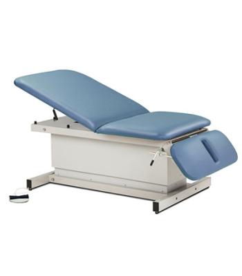 Clinton, Bariatric Treatment Table, 3-Section, Motorized Hi-Lo, Adjustable Backrest, 34"W