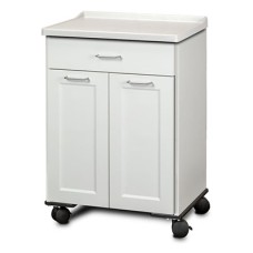 Clinton, Fashion Finish Mobile Treatment Cabinet, Molded Top, 2 Doors, 1 Drawer