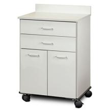 Clinton, Mobile Treatment Cabinet, 2 Doors, 2 Drawers